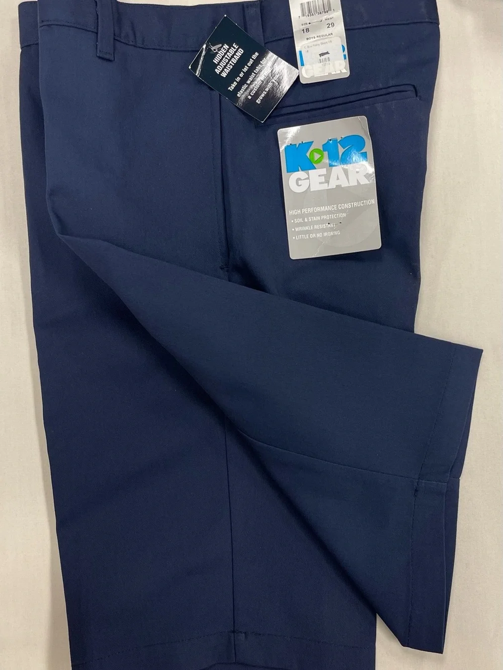 Kids Gear Navy Performance Shorts